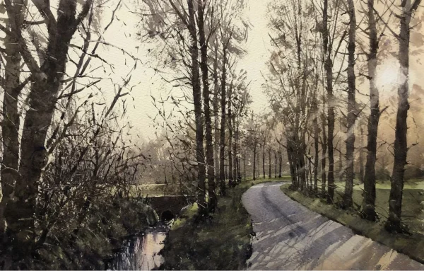 Online Watercolor Workshop With Amid el Haddad (Wed., April 16) - Image 3